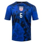 Yunus Musah #6 USMNT Away Jersey World Cup 2022