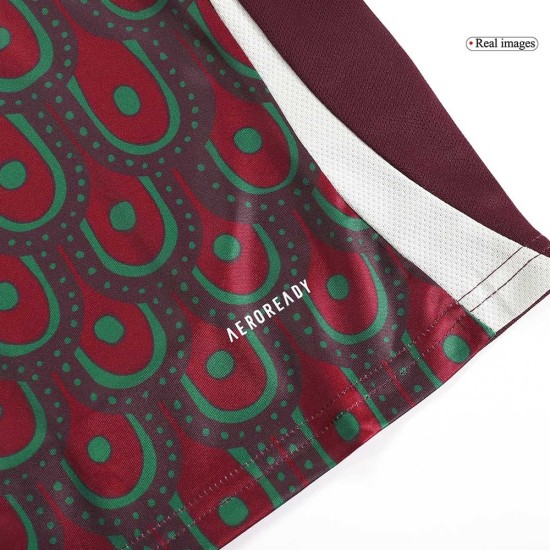 Kid's Mexico Home Jersey+Shorts Copa America 2024 Kid's Mexico Home Jersey+Shorts Copa America 2024