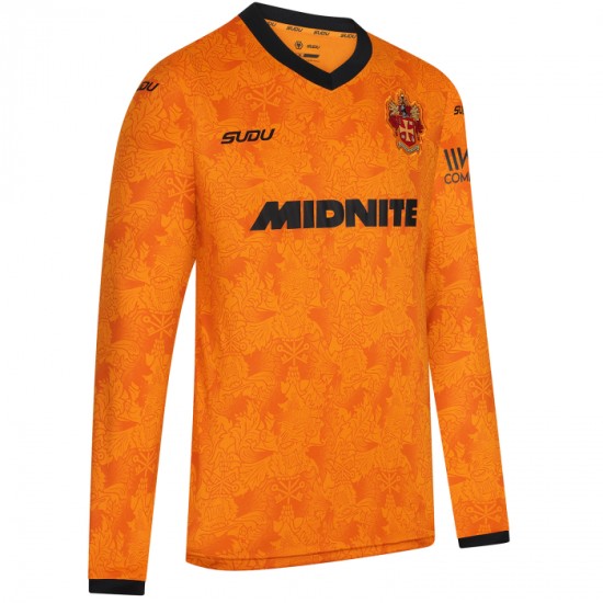 Men's Wolverhampton Wanderers 2026/27 Home Long Sleeve Shirt Men's Wolverhampton Wanderers 2026/27 Home Long Sleeve Shirt