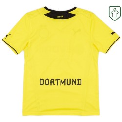 Men's BVB Borussia Dortmund 2013/14 Home Retro Shirt