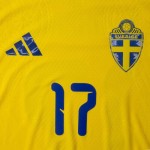 Women's Sweden 2026 Home Authentic World Cup Shirt GYÖKERES #17