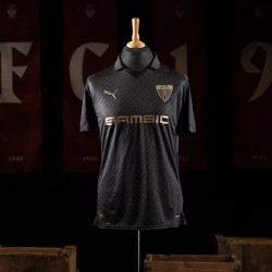 Men's Rennes 2025/26 125th Anniversary Shirt - Black Men's Rennes 2025/26 125th Anniversary Shirt - Black