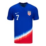 Giovanni Reyna #7 USMNT Away Jersey Copa America 2024