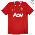 Men's Manchester United 2011/12 Home Retro Shirt Scholes #22