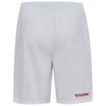 Men's Denmark 2026 Home World Cup Shorts - White Men's Denmark 2026 Home World Cup Shorts - White