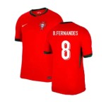 Men's B.FERNANDES Portugal 2024/25 Home Shirt Men's B.FERNANDES Portugal 2024/25 Home Shirt