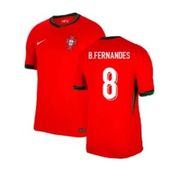 Kid's B.FERNANDES Portugal 2024/25 Home Shirt Kid's B.FERNANDES Portugal 2024/25 Home Shirt