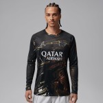 Men's PSG 2025/26 Jordan Night Edition Long Sleeve Shirt