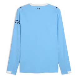 Women's Manchester City 2025/26 Home Long Sleeve Shirt