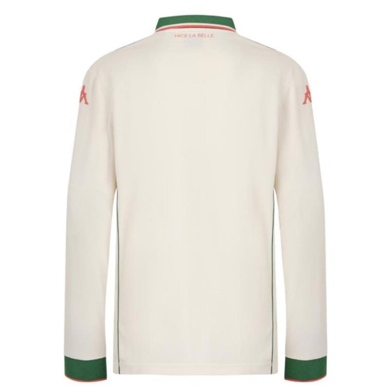 Women's OGC Nice 2025/26 Away Long Sleeve Shirt Women's OGC Nice 2025/26 Away Long Sleeve Shirt