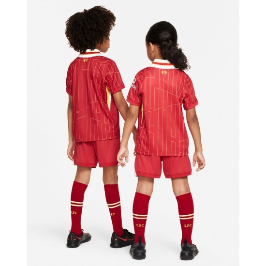 Kid's Liverpool 2024/25 Home Kit