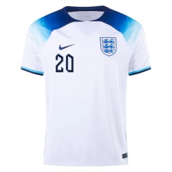 Raheem Sterling #20 England Home Jersey World Cup 2022 Raheem Sterling #20 England Home Jersey World Cup 2022
