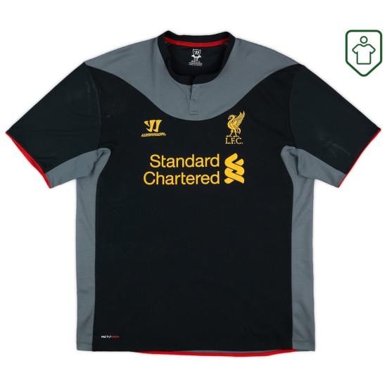 Men's Liverpool 2012/13 Away Retro Shirt Suarez #7 Men's Liverpool 2012/13 Away Retro Shirt Suarez #7