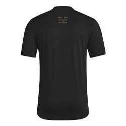 Women's Los Angeles FC 2025 Third Hook AEROREADY Shirt - Black Women's Los Angeles FC 2025 Third Hook AEROREADY Shirt - Black