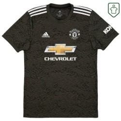 Men's Manchester United 2020/21 Away Retro Shirt B. Fernandes #18 Men's Manchester United 2020/21 Away Retro Shirt B. Fernandes #18