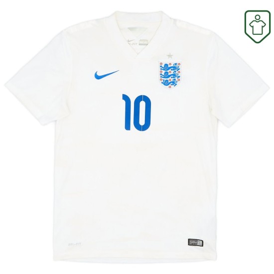 Men's England 2014/15 Home Retro Shirt Rooney #10 Men's England 2014/15 Home Retro Shirt Rooney #10