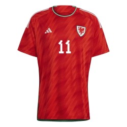 Gareth Bale #11 Wales Home Jersey World Cup 2022 Gareth Bale #11 Wales Home Jersey World Cup 2022