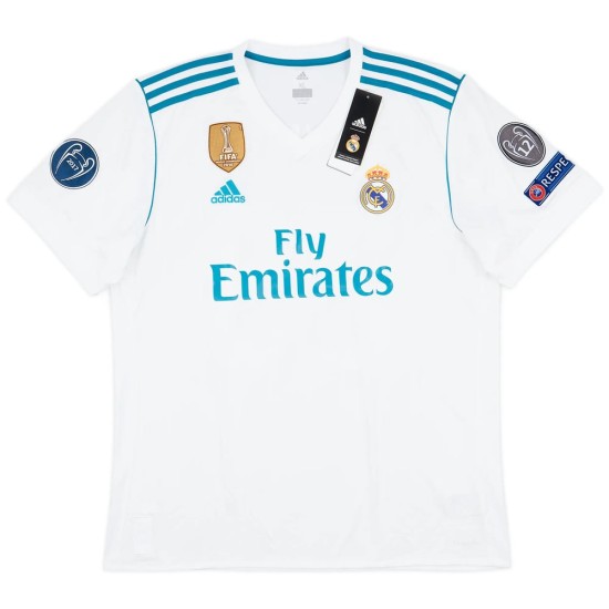 Men's KOVACIC Real Madrid 2017/18 Home Shirt Men's KOVACIC Real Madrid 2017/18 Home Shirt