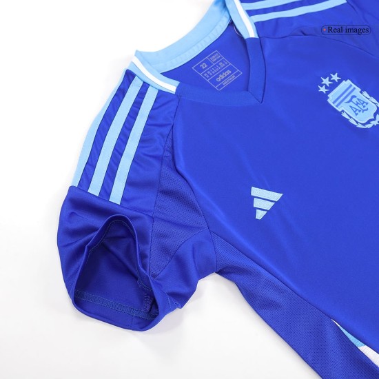 Kid's Argentina Away Jersey+Shorts Copa America 2024
