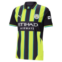 Women's DE BRUYNE Manchester City 2024/25 Away Shirt Women's DE BRUYNE Manchester City 2024/25 Away Shirt