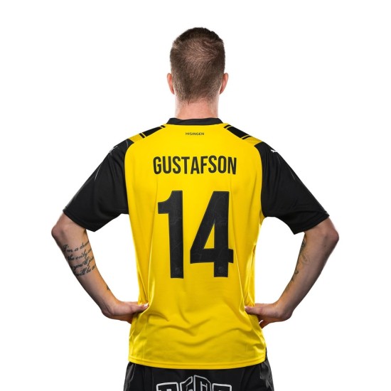 Men's BK Häcken 2024 Home Shirt Men's BK Häcken 2024 Home Shirt