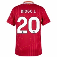 Men's Diogo Jota #20 Liverpool 2024/25 Home Shirt Men's Diogo Jota #20 Liverpool 2024/25 Home Shirt