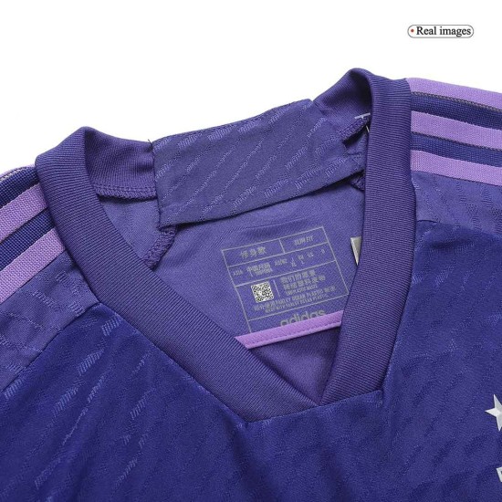 Argentina 3 Stars Player Version Away Jersey World Cup 2022
