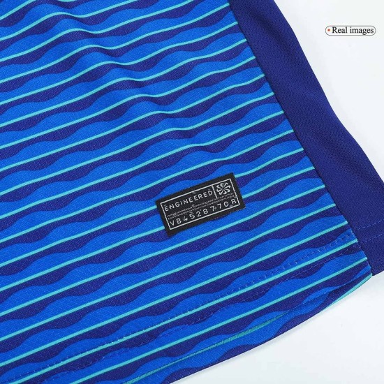 Kid's Brazil Away Jersey+Shorts Copa America 2024 Kid's Brazil Away Jersey+Shorts Copa America 2024