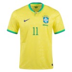 Philippe Coutinho #11 Brazil Home Jersey World Cup 2022 Philippe Coutinho #11 Brazil Home Jersey World Cup 2022