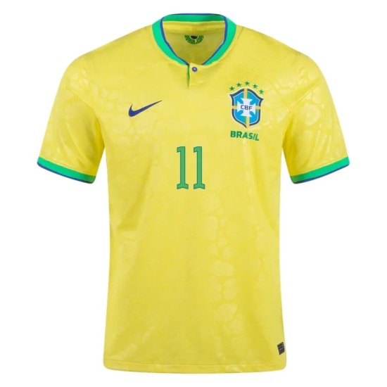 Philippe Coutinho #11 Brazil Home Jersey World Cup 2022 Philippe Coutinho #11 Brazil Home Jersey World Cup 2022