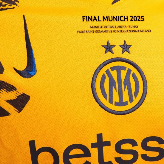 Men's Inter 2024/25 Third Final UCL Shirt