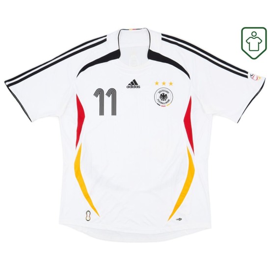 Men's Germany 2005/07 Home Retro Shirt Klose #11