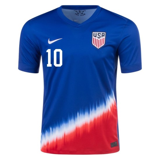 Christian Pulisic #10 USMNT Away Jersey Copa America 2024 Christian Pulisic #10 USMNT Away Jersey Copa America 2024