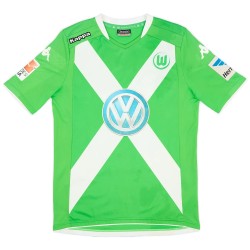 Women's DE BRUYNE VfL Wolfsburg 2014/15 Home Shirt Women's DE BRUYNE VfL Wolfsburg 2014/15 Home Shirt