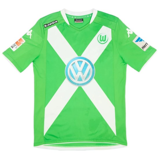 Women's DE BRUYNE VfL Wolfsburg 2014/15 Home Shirt Women's DE BRUYNE VfL Wolfsburg 2014/15 Home Shirt