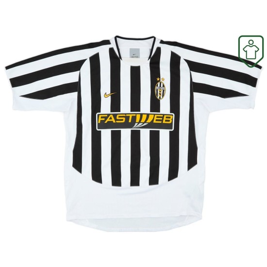 Men's Juventus 2003/04 Home Retro Shirt Del Piero #10