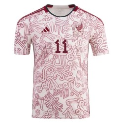 Carlos Vela #11 Mexico Away Jersey World Cup 2022