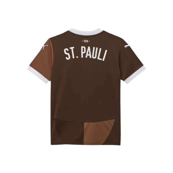 Kid's FC St. Pauli 2024/25 Home Shirt Kid's FC St. Pauli 2024/25 Home Shirt
