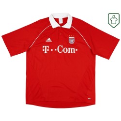 Men's Bayern Munich 2005/06 Home Retro Shirt Sagnol #2 Men's Bayern Munich 2005/06 Home Retro Shirt Sagnol #2