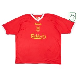 Men's Liverpool 2001/03 CL Home Retro Shirt Owen #10