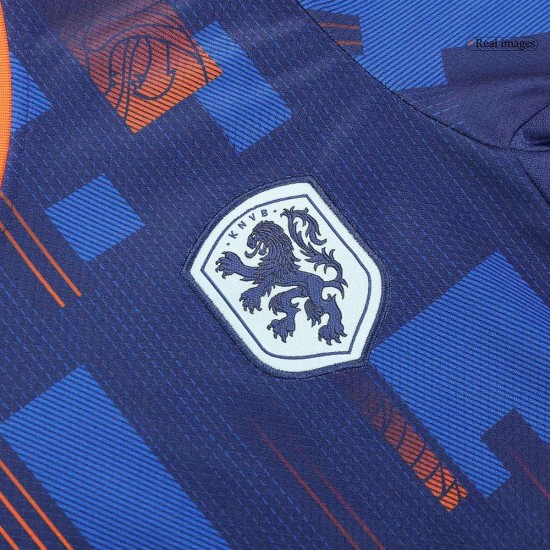 Kid's Netherlands Away Jersey+Shorts EURO 2024 Kid's Netherlands Away Jersey+Shorts EURO 2024