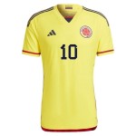 James Rodriguez #10 Colombia Home Jersey World Cup 2022 James Rodriguez #10 Colombia Home Jersey World Cup 2022