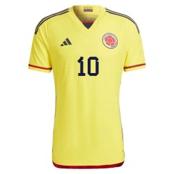 James Rodriguez #10 Colombia Home Jersey World Cup 2022