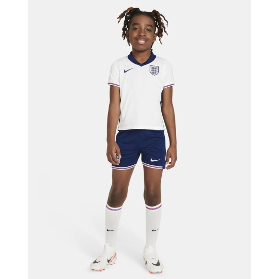 Kid's England Home Jersey+Shorts EURO 2024 Kid's England Home Jersey+Shorts EURO 2024