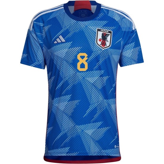 Genki Haraguchi #8 Japan Home Jersey World Cup 2022