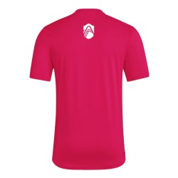 Women's St. Louis City SC 2025 Third Hook AEROREADY Shirt - Pink Women's St. Louis City SC 2025 Third Hook AEROREADY Shirt - Pink