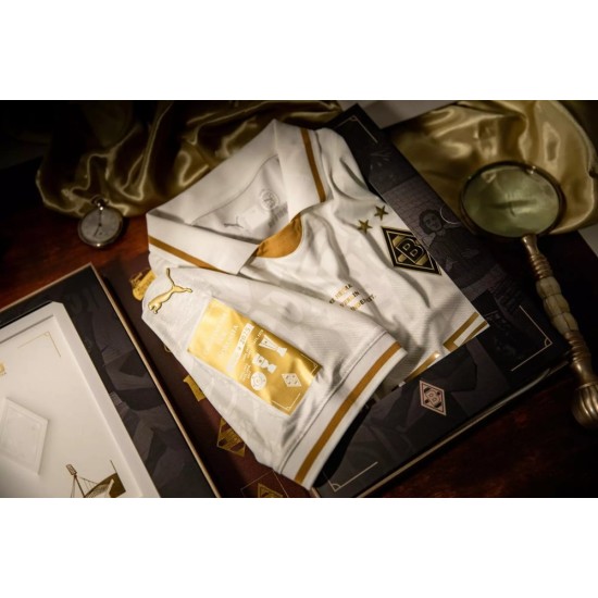 Men's Borussia Mönchengladbach 2025/26 125-Year Anniversary Shirt Men's Borussia Mönchengladbach 2025/26 125-Year Anniversary Shirt