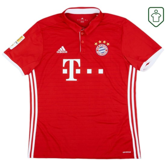 Men's Bayern Munich 2016/17 Home Retro Shirt Coman #29