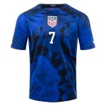 Giovanni Reyna #7 USMNT Away Jersey World Cup 2022