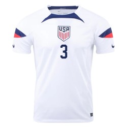Walker Zimmerman #3 USMNT Home Jersey World Cup 2022